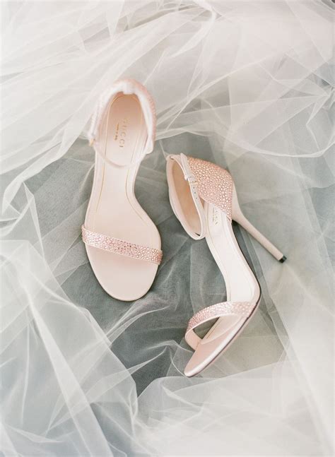 #blush wedding shoes #gray | Photography: KT Merry - ktmerry.com Blush ...