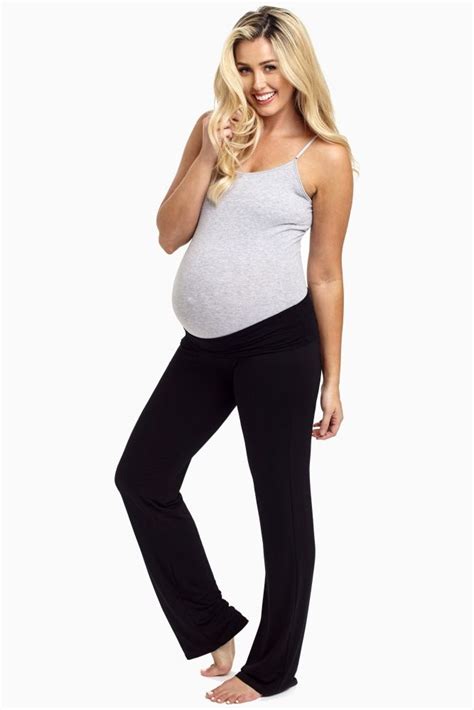 Black-Maternity-Yoga-Pant | Maternity yoga pants, Maternity clothes ...