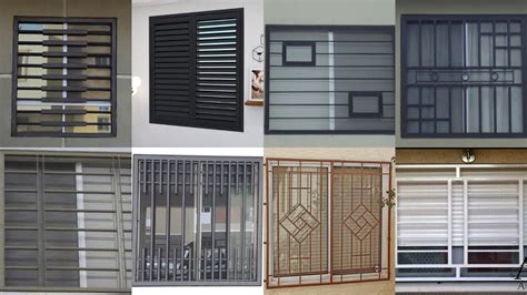 Window Grill Design: Modern Window grill design- Iron Window Design (New Window Grill Design ...