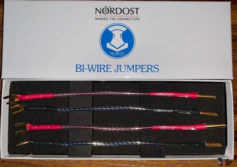 Nordost Norse 2 Bi-wire jumper speaker cables - set of 4 For Sale - US ...