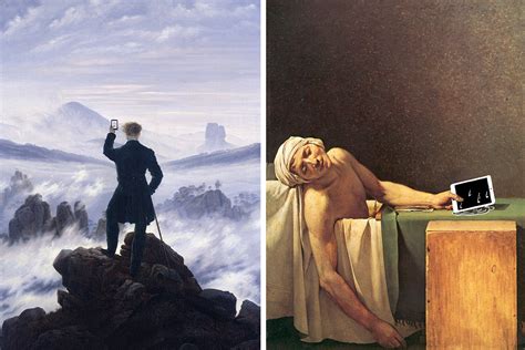 Fusion Of The Present And The Past: 26 Famous Paintings Reimagined From A Modern Perspective By ...