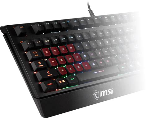 Msi, Vigor, GK20, Backlit RGB, Gaming Keyboard, EgyptLaptop,