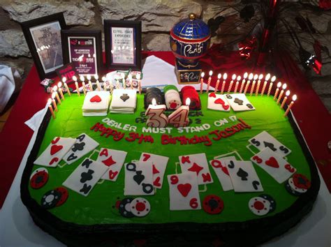 MAD…About Cakes & More!: Poker Table Casino Cake -- Chocolate cake with Buttercream filling ...