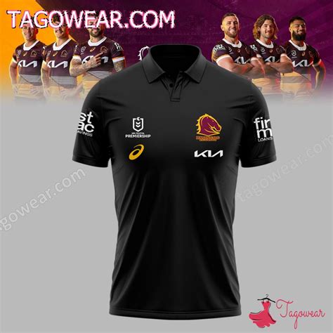 Brisbane Broncos The Power Suncorp Stadium Home Of The Mighty Broncos Polo Shirt - Tagowear