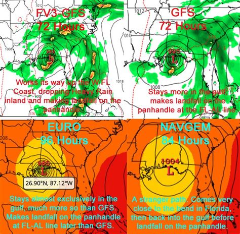 The 4 Models I've Kept an Eye On. The Only Consensus Right Now is Where. The When...How...and ...