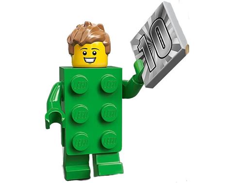 LEGO Set 71027-13 Brick Costume Guy (2020 Collectible Minifigures > Series 20 Minifigures ...