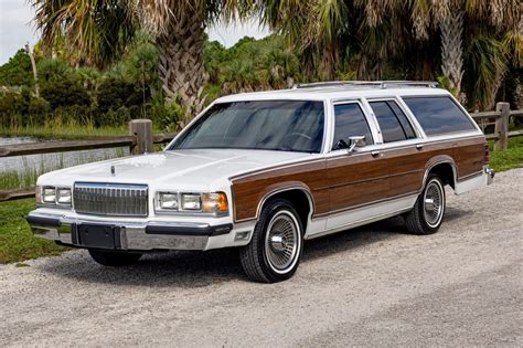 No Reserve: 30k-Mile 1989 Mercury Grand Marquis Colony Park Wagon for sale on BaT Auctions ...