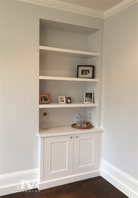 37 Alcove Shelving Ideas for your Living room | JV Carpentry