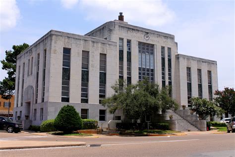 Houston County Courthouse - Crockett TX - Living New Deal