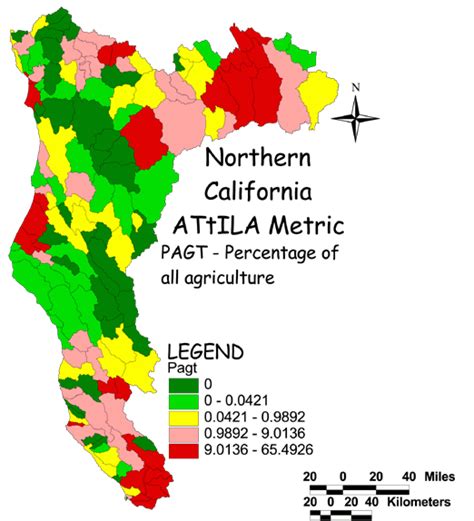 EPA Northern California Agriculture Land Use Map Large Image