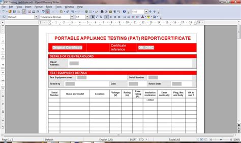 ELECTRICAL TEST CERTIFICATES 17th EDITION EICR Red Green Purplel 3rd ...