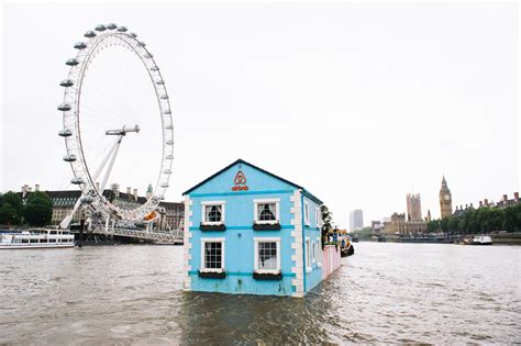 Airbnb London Rents Floating House on River Thames | Time