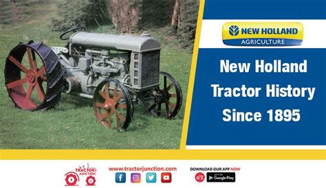 New Holland Tractor History, Since 1895 - Infographic