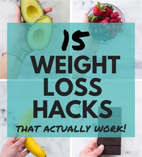 15 Weight Loss Hacks That Actually Work! • A Sweet Pea Chef