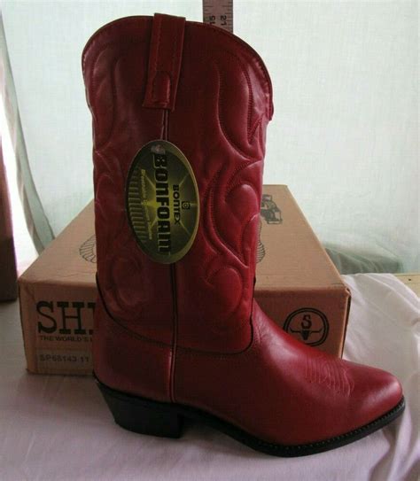 Urban Cowboy Bright Colors Sheplers Cowboy Boots for Men Size 11 D New ...