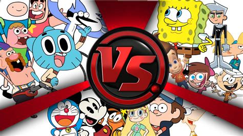Cartoon Network Vs Nickelodeon Vs Disney By Southdoru - vrogue.co