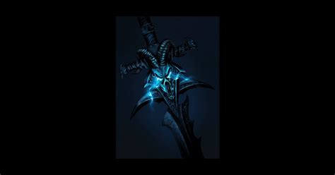 As you requested, my Frostmourne Fan Art is now available as a print ! : r/wow