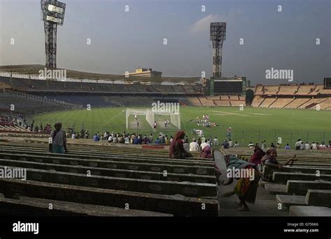 Eden Gardens Cricket ground Stock Photo - Alamy