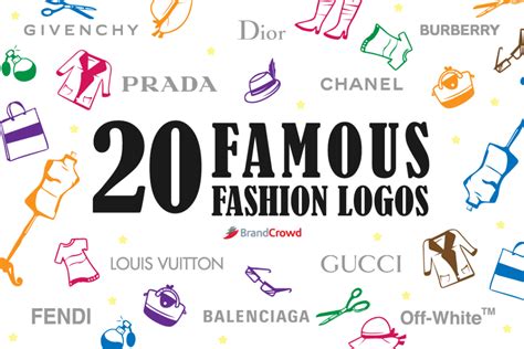 20 Famous Fashion Logos | BrandCrowd blog