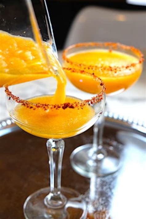 Tajín Mandarin Orange Margarita - Sips, Nibbles & Bites