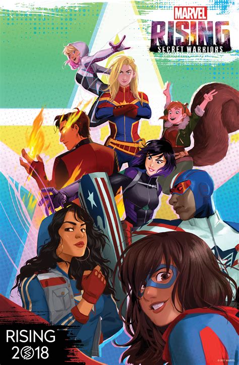 Marvel to Launch New Animated Franchise Marvel Rising: Secret Warriors ...