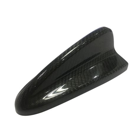 Car Antenna Cover Shark Fin Antenna Cap Carbon Fiber Roof Antenna ...