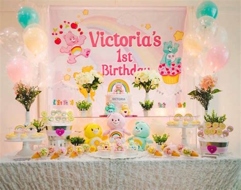 Kara's Party Ideas Care Bear Birthday Party | Kara's Party Ideas