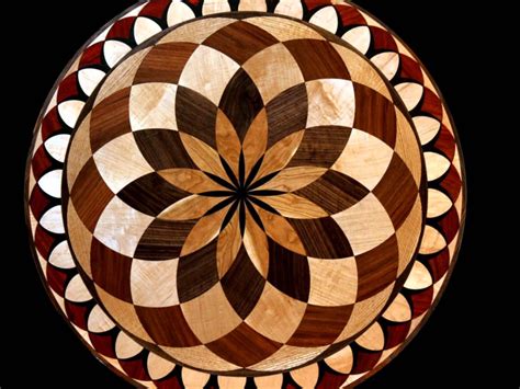 Wood Floor Medallions & Inlay Designs | Floor medallion, Marquetry pattern, Medallion wall art