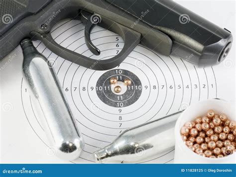 Pistol and accessories stock image. Image of leisure - 11828125