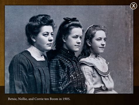 Betsie, Nollie, and Corrie ten Boom in 1905 | Casper ten Boo… | Flickr