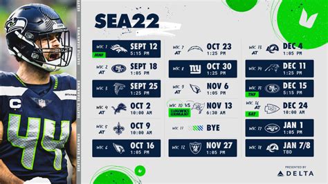 Seattle Seahawks Schedule 2024 25 Printable - Ailis Arluene