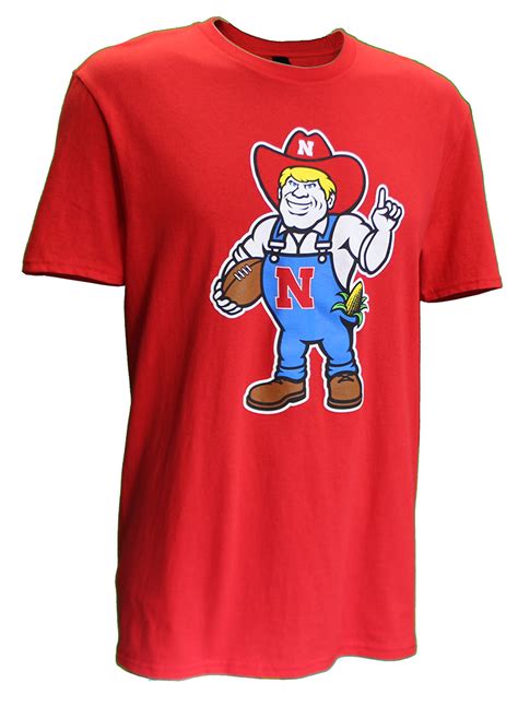 Red Herbie Husker Football SS Tee Western