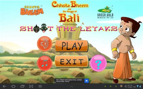 Chhota Bheem-Shoot the Leyaks - Android Apps on Google Play