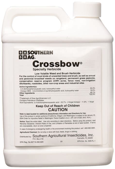 Southern Ag Crossbow Specialty Herbicide 2 4 D Triclopyr Weed Brush ...