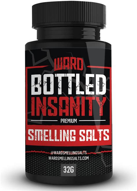 Buy Ward Smelling Salts - Bottled Insanity - Insanely Strong Ammonia ...