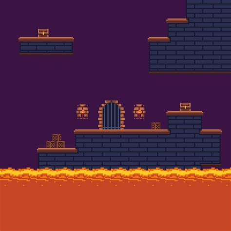 Dungeon Level Pixel Art by Maytch (With images) | Pixel art, Art, Game ...