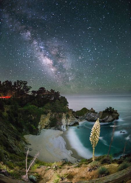 Neil Simmons Photography | Big Sur | Milky Way McWay Falls, Big Sur