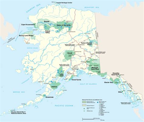 Alaska State Parks Map