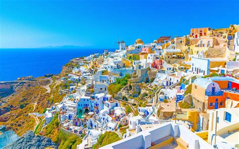 Santorini Wallpaper Desktop