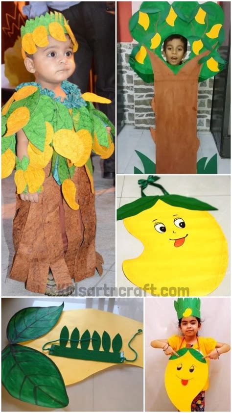 Mango Costume DIY Ideas for Kids - Kids Art & Craft