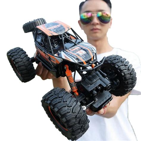 LOZ RC Car 2.4G 1:14 Scale Rock Crawler Car Supersonic Monster Truck ...