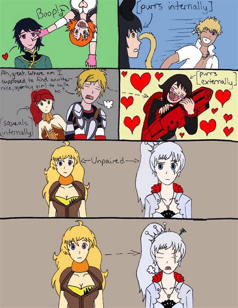 RWBY Vol. 1 ships thus far (colored) by Iceheart-Forever on DeviantArt