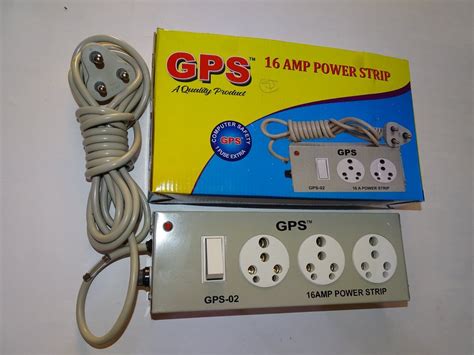 3 Pin 3+1 Metal Extension Board 16 Amp 5 Yard Gps, For Electric at Rs 410/piece in Delhi