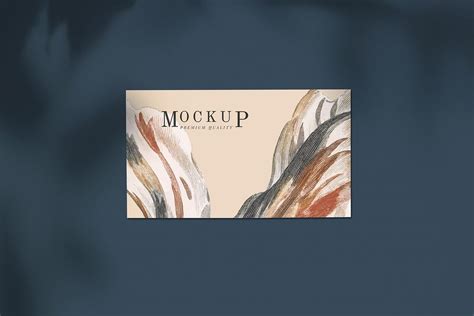 Floral design business card mockup | Premium PSD Mockup - rawpixel