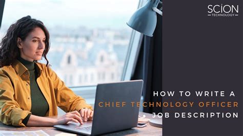 How to Write a Chief Technology Officer Job Description