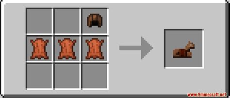 Horse Armor Crafting Data Pack (1.19.2, 1.18.2) - Craftable Horse ...