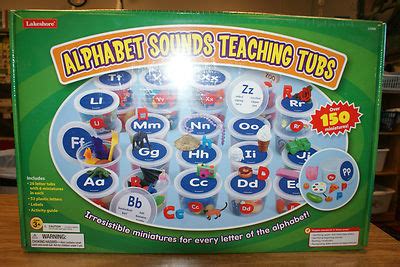 Lakeshore Alphabet Sounds Teaching Tubs | #416152948