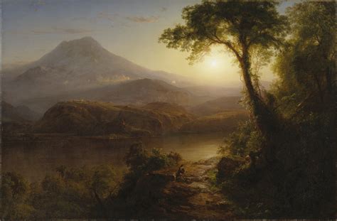 Tropical Scenery-Frederic Edwin Church, Oil on canvas (1873) : r/Art