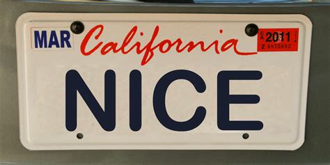 California DMV: You Can’t Put “69” on Custom License Plates | Inverse