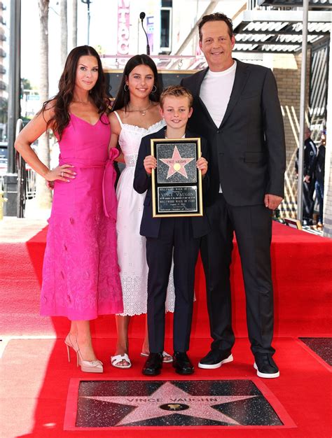 Vince Vaughn Celebrates Walk of Fame Star With Wife and Kids | Us Weekly